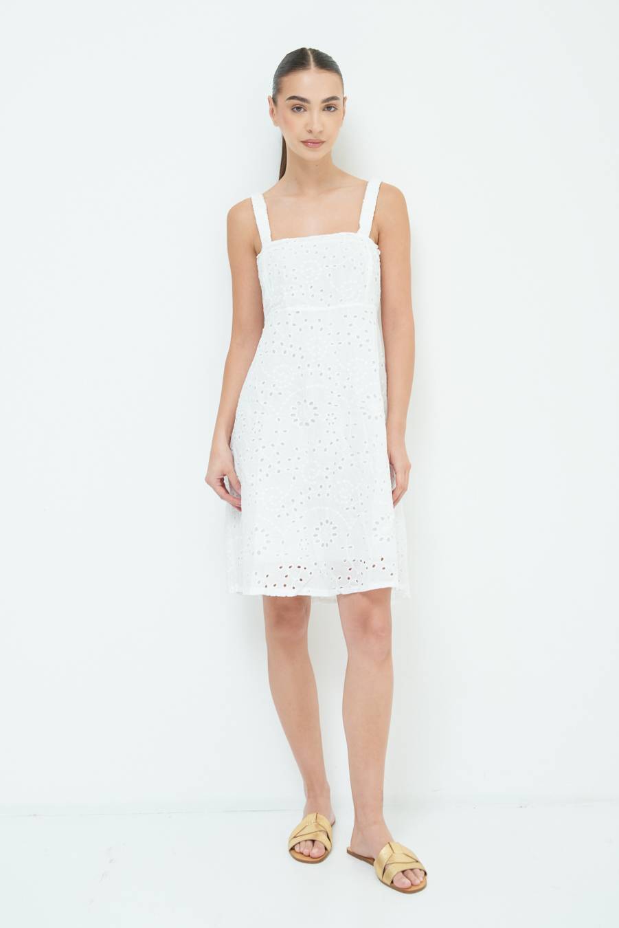 Kikisix ABITO S.GALLO CON ELASTICI DT BIANCO Fino Al -60%