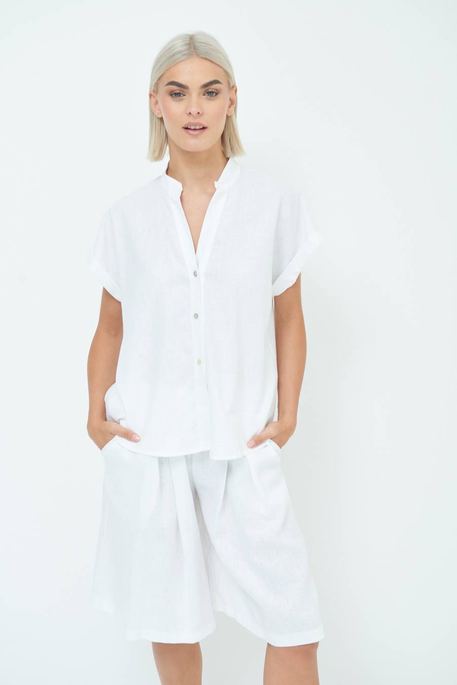 Kikisix CAMICIA MANICA ALETTA PANNA Offerta speciale