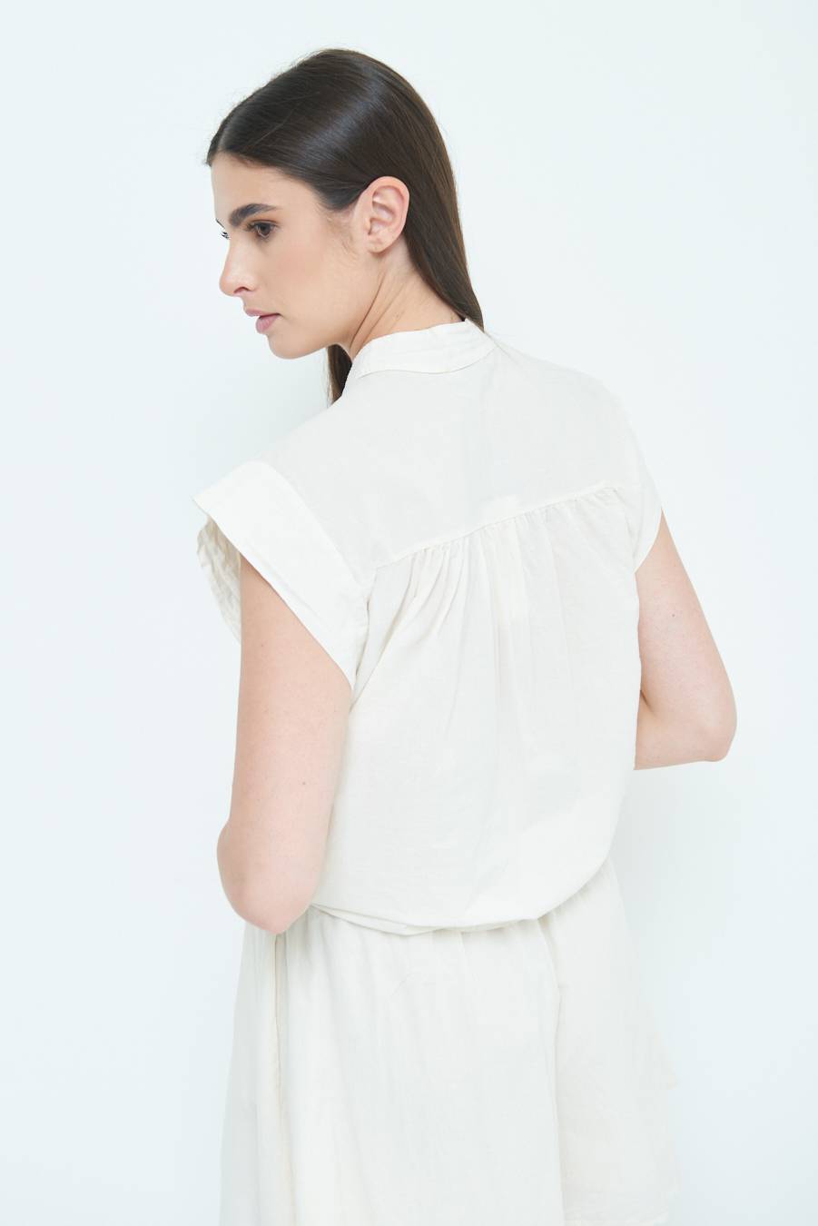 Kikisix CAMICIA SMANICATA CON NODO BURRO Online Outlet