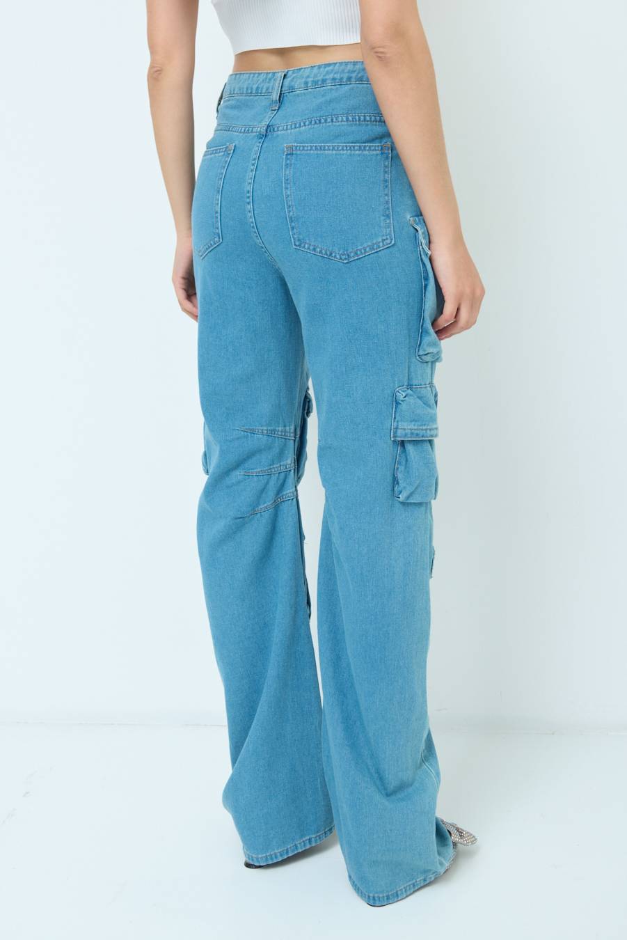 Kikisix JEANS CARGO JEANS Novità