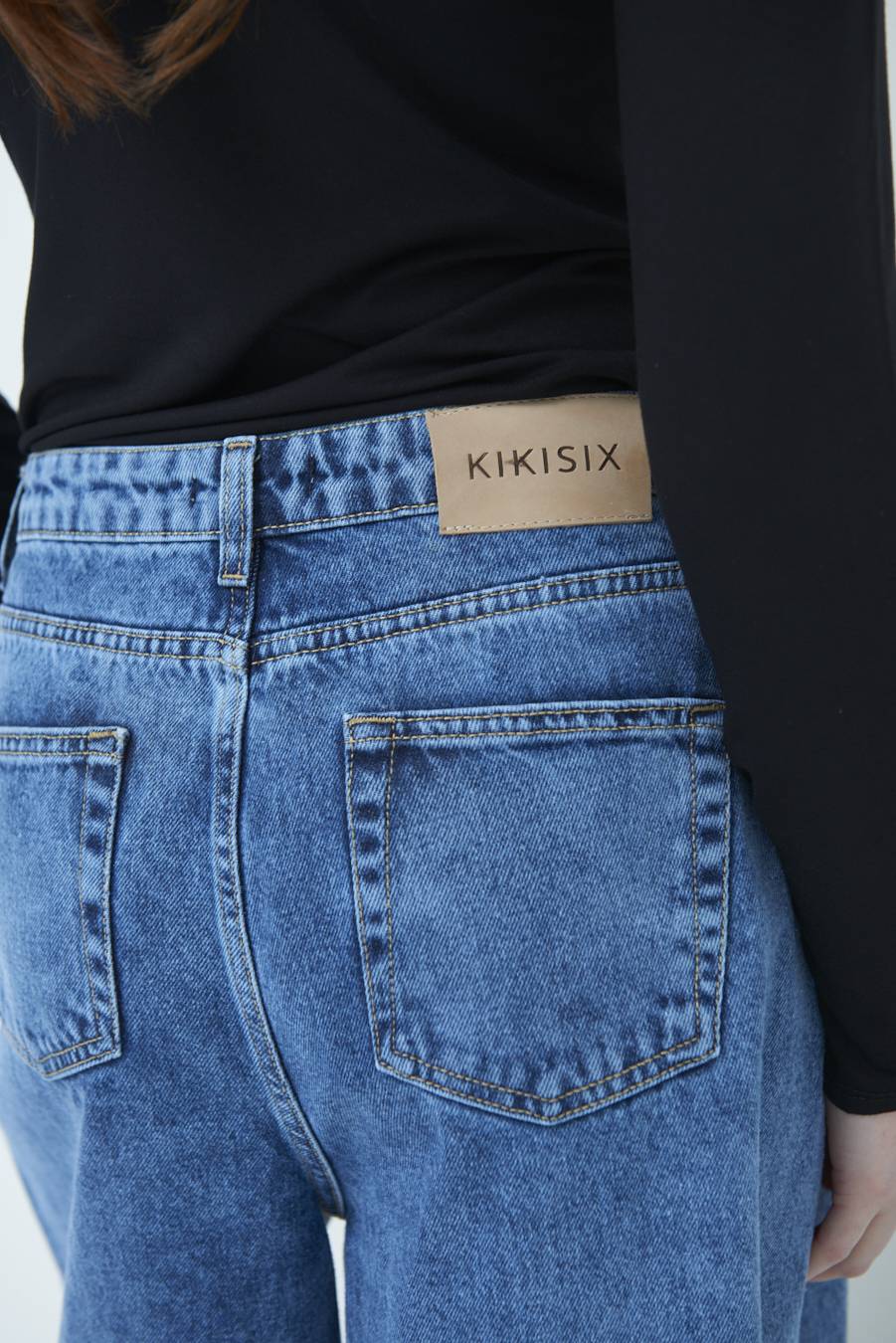 Kikisix PANTAGONNA MARMORIZZATO JEANS Economico