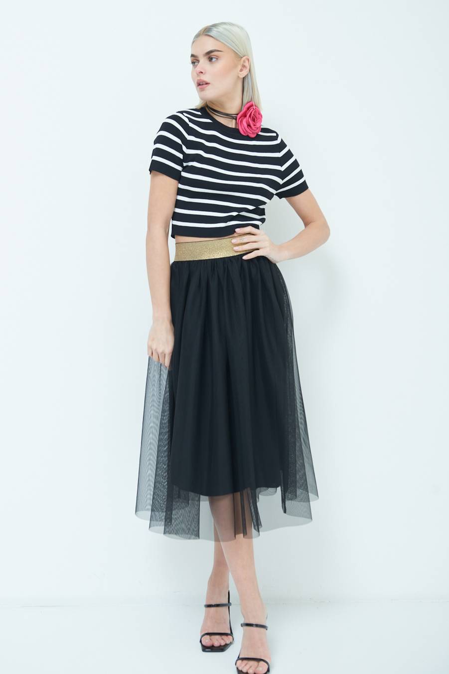 Kikisix GONNA TULLE NERO Offerta speciale