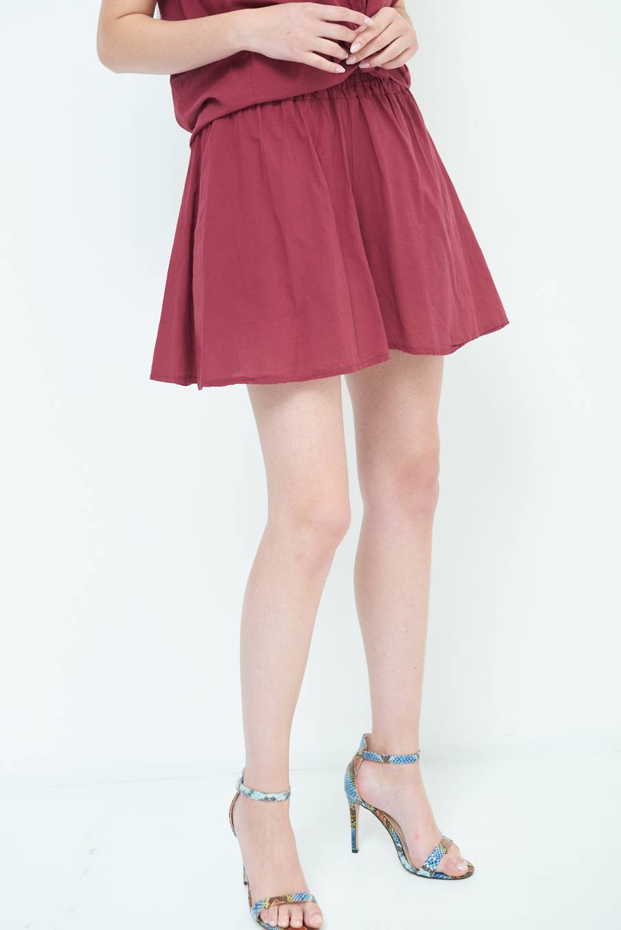 Kikisix SHORTS CON TASCHE ROSSO INDIA 50% di sconto con spedizione gratuita