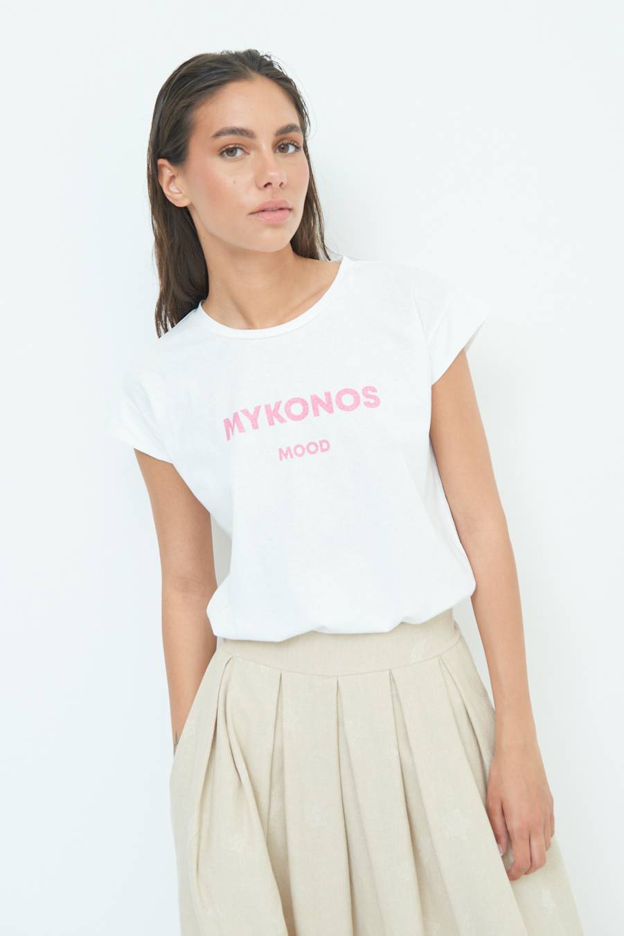 Kikisix T-SHIRT ''MYKONOS'' BUBBLE Vendita