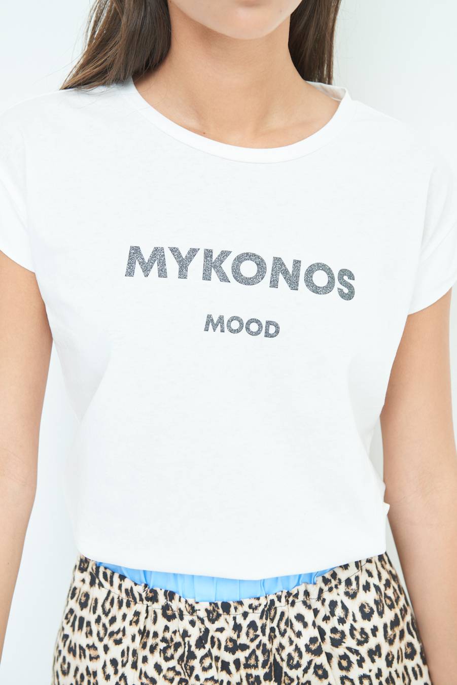 Kikisix T-SHIRT ''MYKONOS'' NERO Promozione