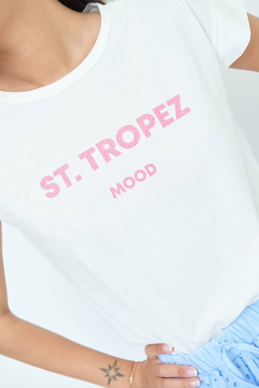 Kikisix T-SHIRT ''ST.TROPEZ'' BUBBLE Soddisfazione Garantita