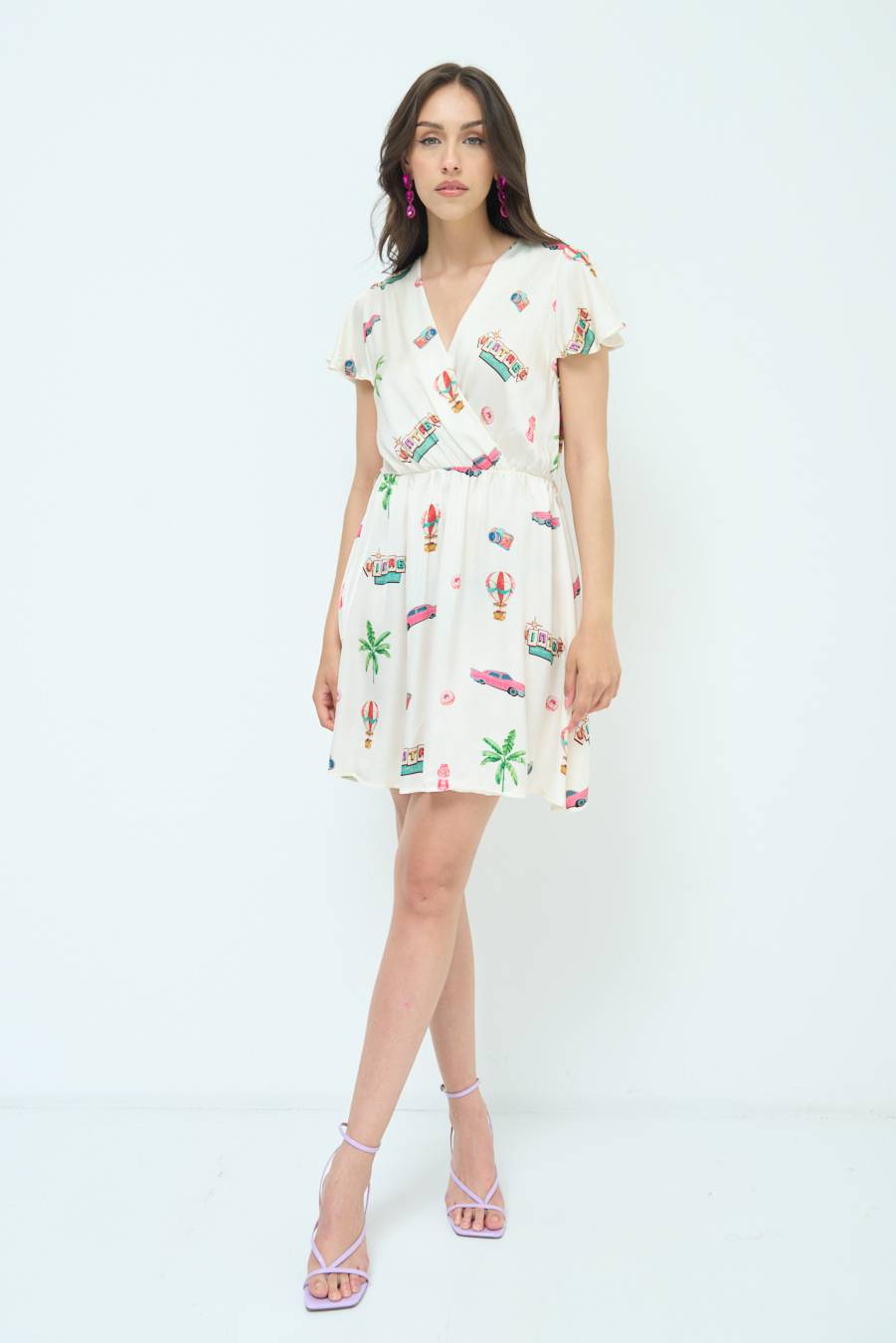 Kikisix ABITINO INCROCIO PANNA Latest fashion