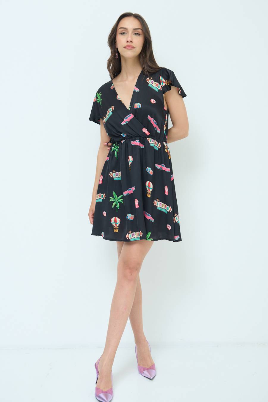 Kikisix ABITINO INCROCIO NERO Online Outlet