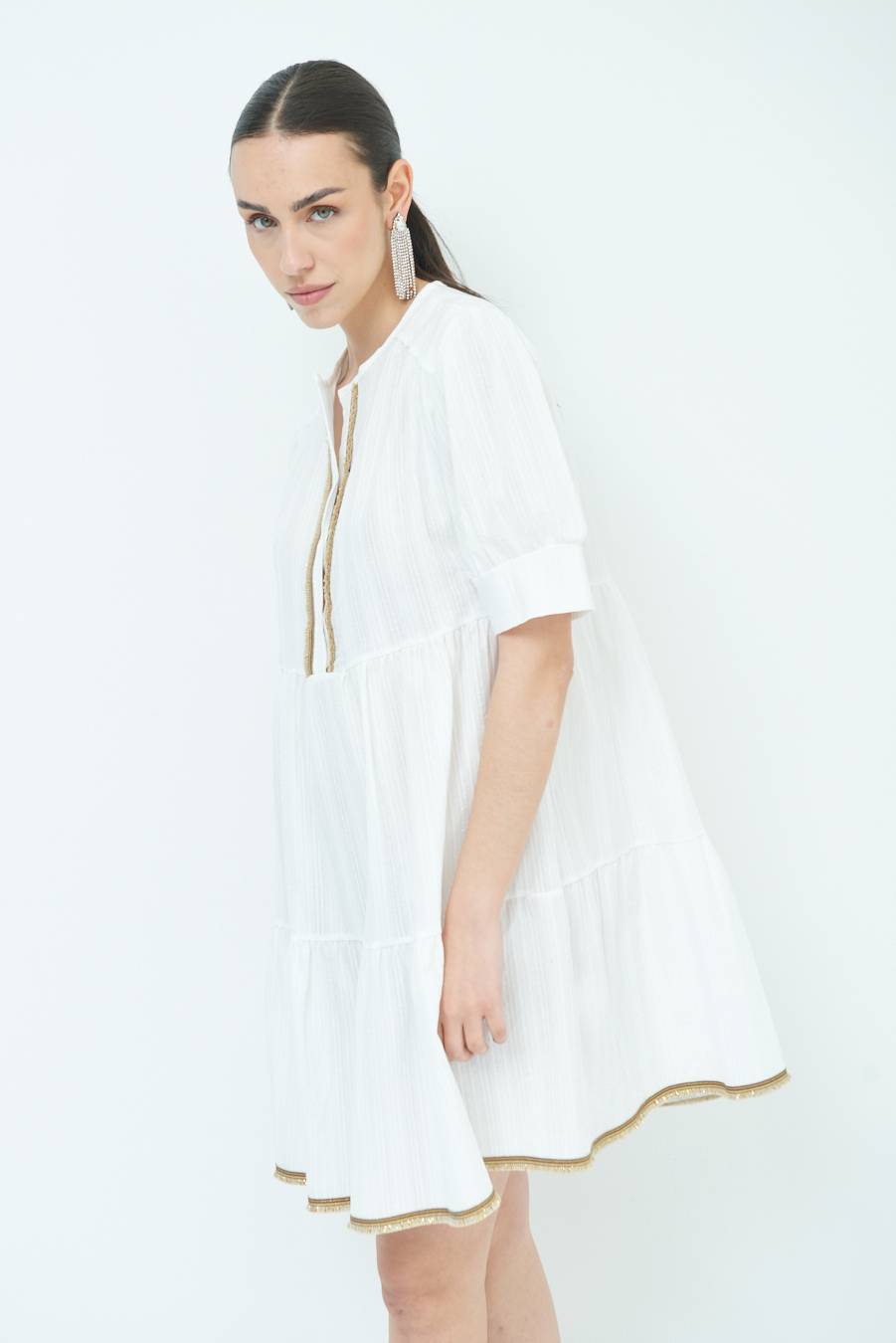 Kikisix ABITINO CON INSERTO ORO BIANCO Offerta settimanale