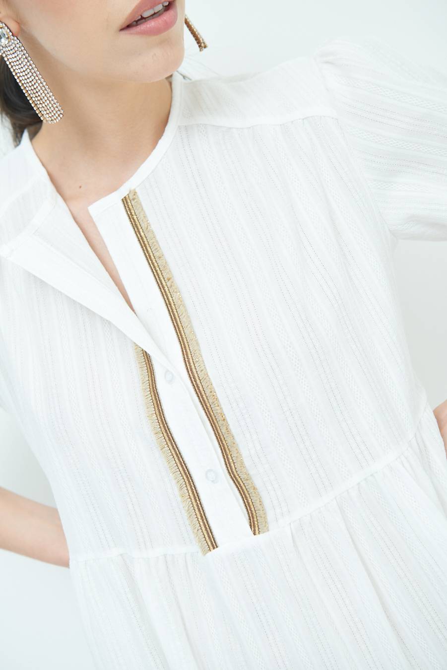 Kikisix ABITINO CON INSERTO ORO BIANCO Offerta settimanale
