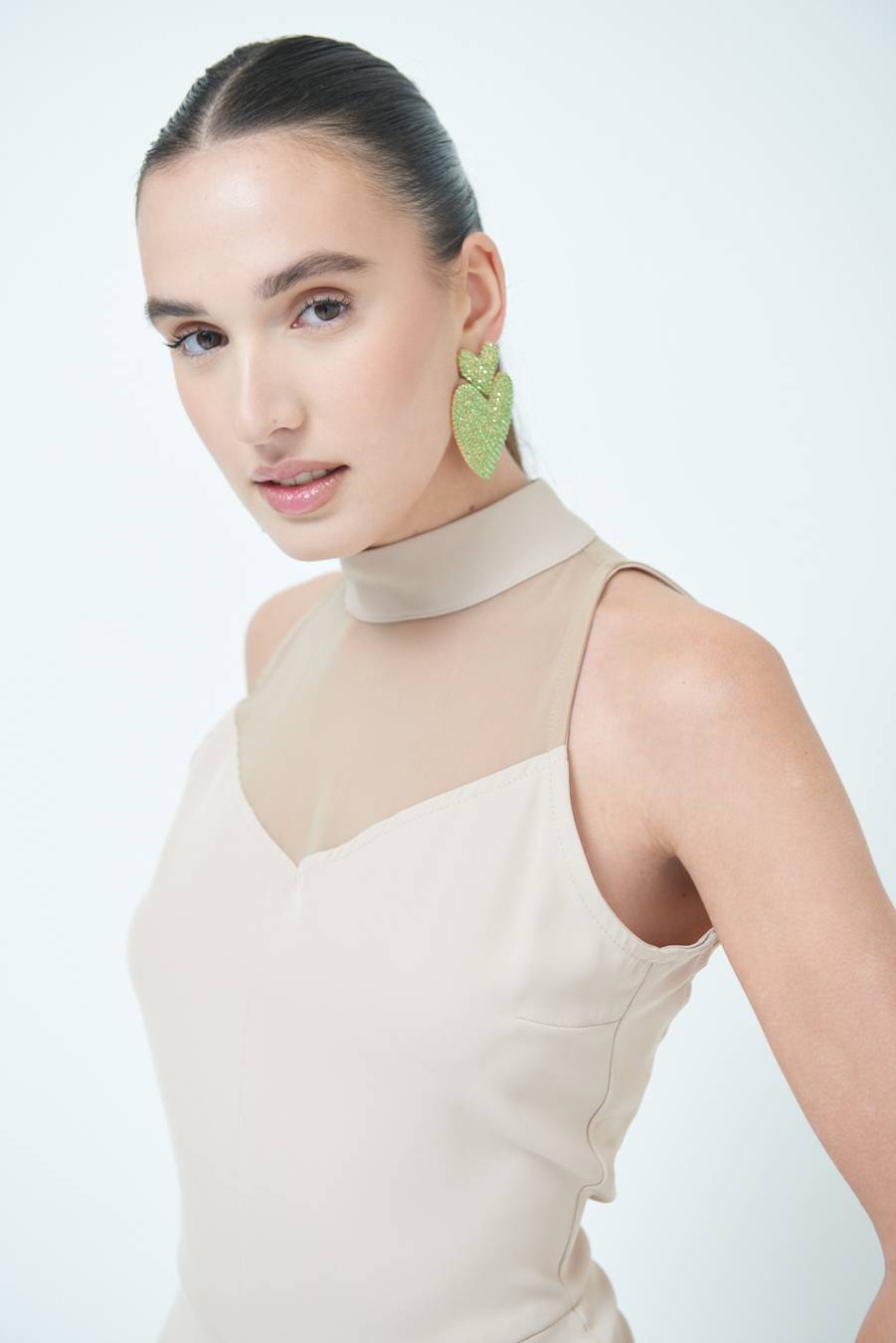 Kikisix VESTITO CADI+RETE CAMMELLO Discount Store per i nuovi prodotti