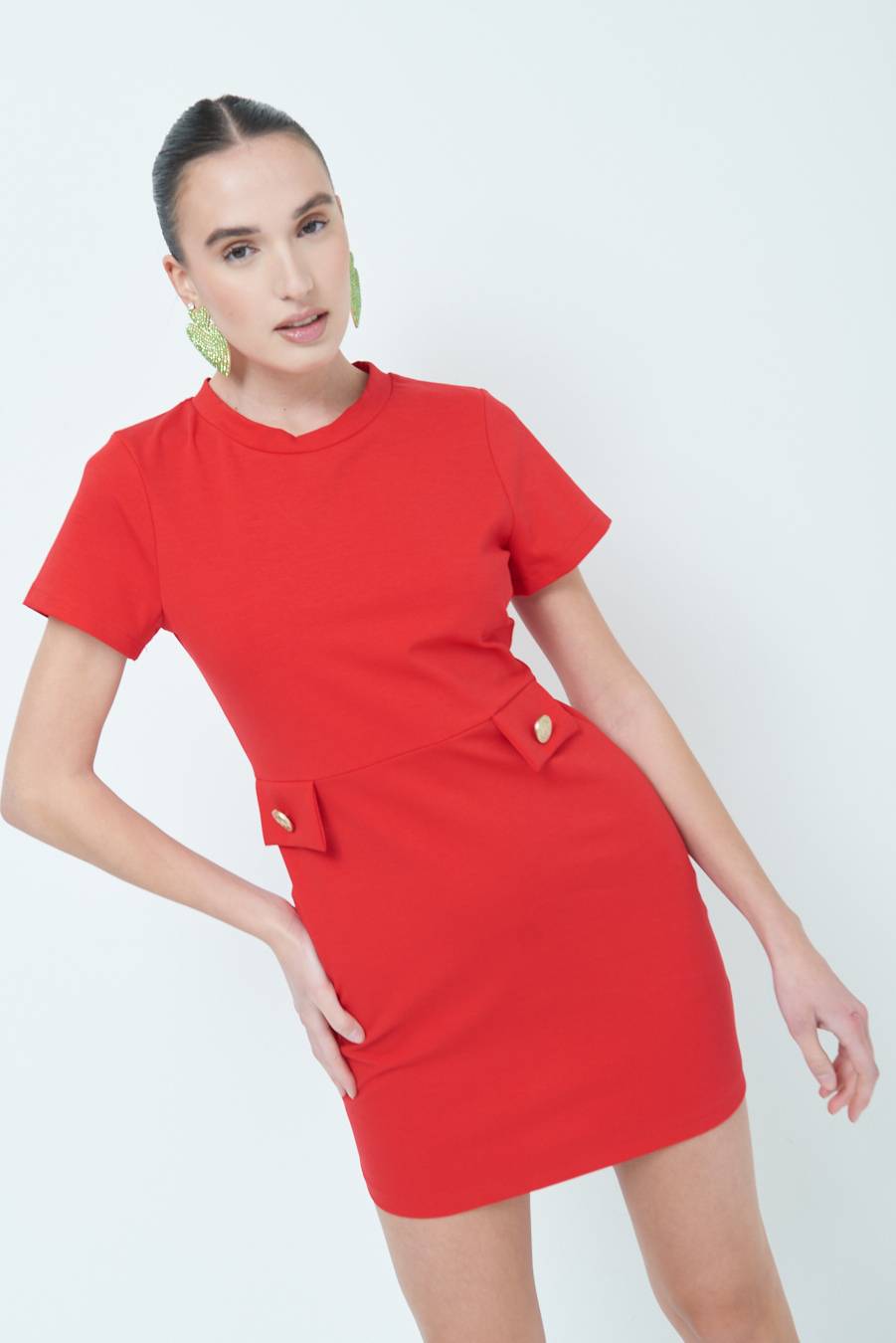 Kikisix ABITO CHANEL P.MILANO ROSSO Super sconto