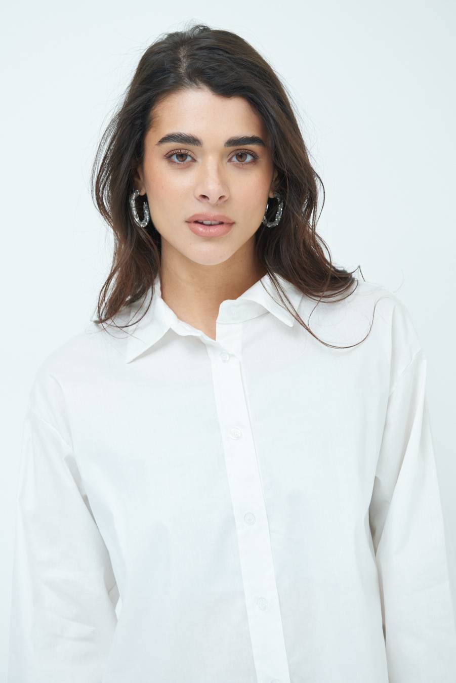 Kikisix CAMICIA MANICA AMPIA BIANCO Negozio