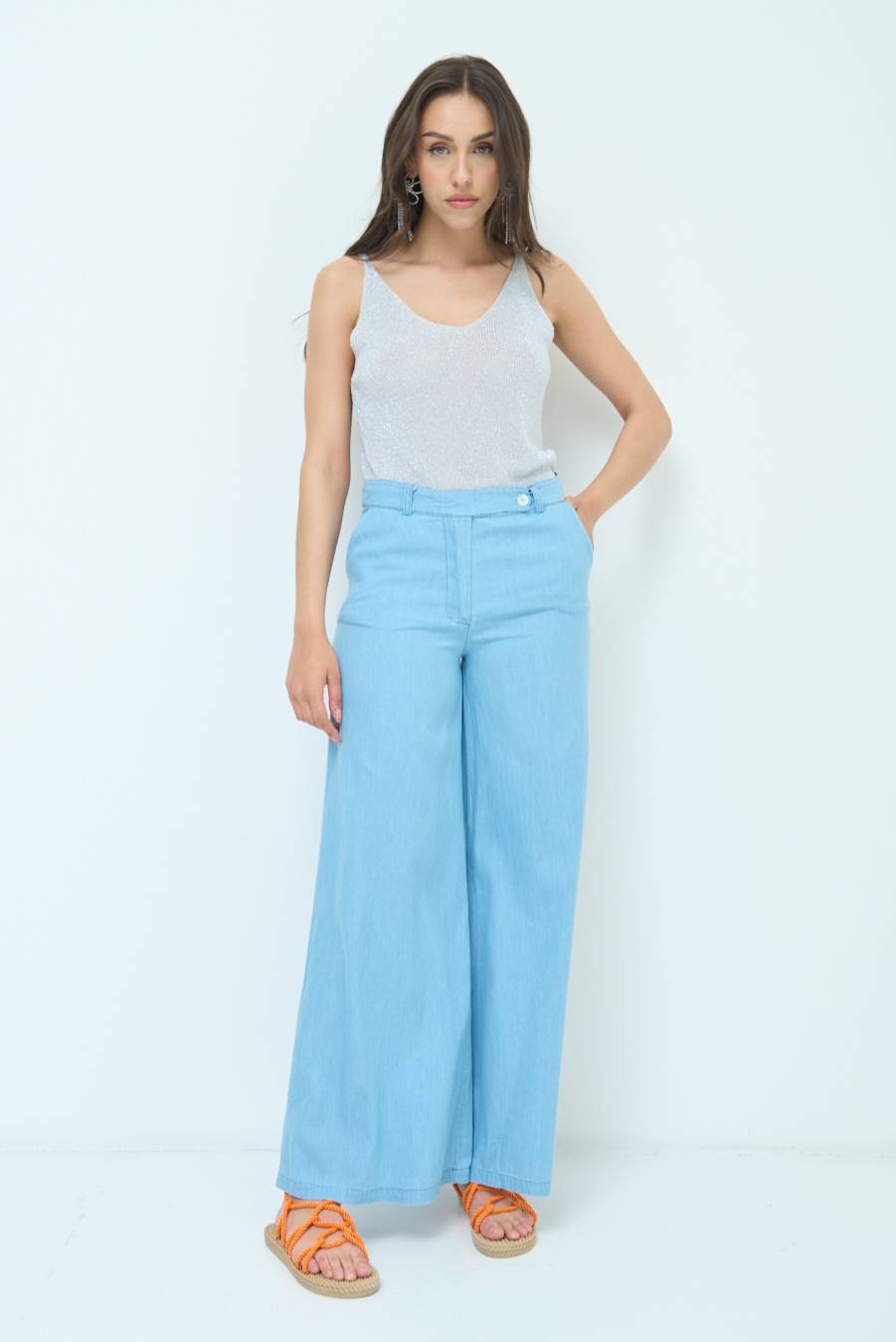 Kikisix PANTA ZAMPA MAXI BLU CHIARO Promozione Limitata
