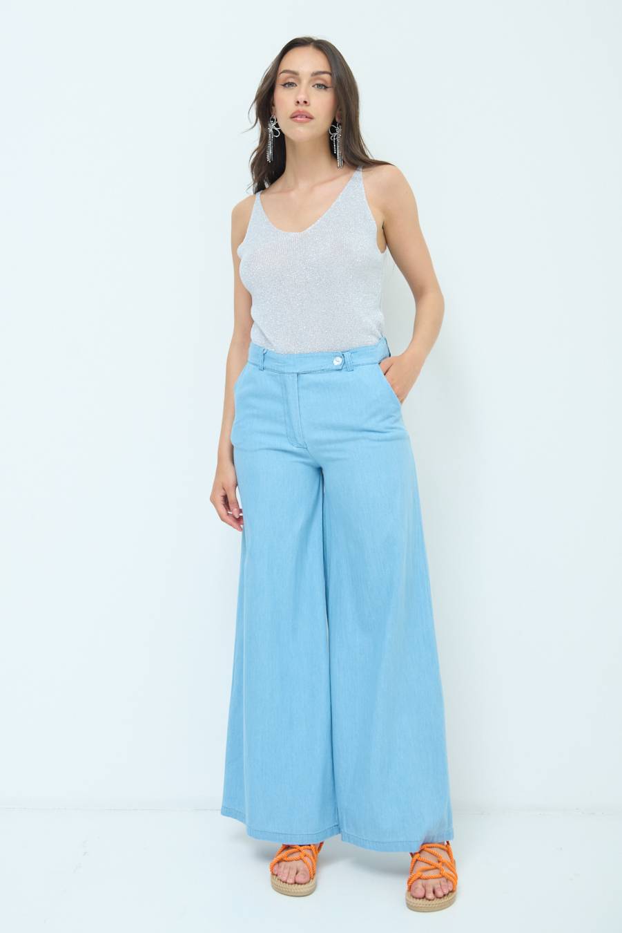 Kikisix PANTA ZAMPA MAXI BLU CHIARO Promozione Limitata