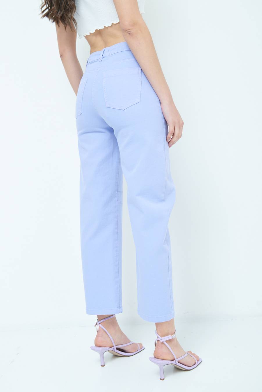 Kikisix PANTALONE LINEA UOVO LILLA Online
