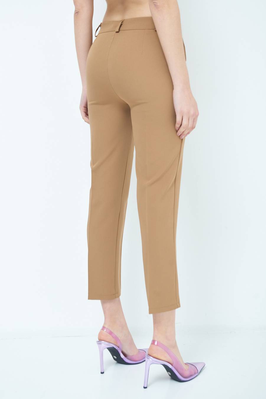 Kikisix PANTALONE SIGARETTA FANGO Offerte