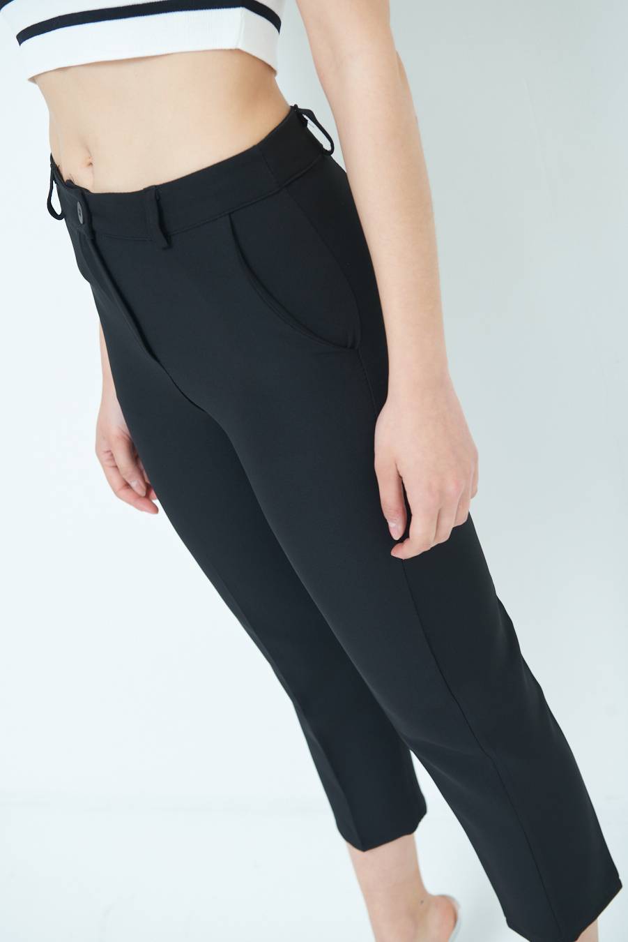 Kikisix PANTALONE SIGARETTA NERO Hotsell