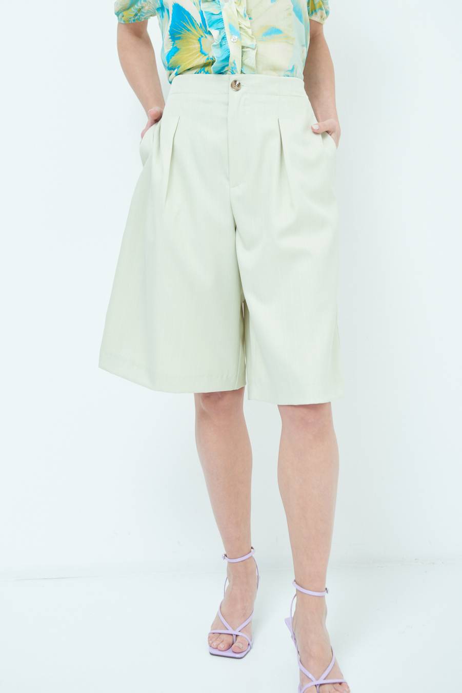 Kikisix PANTA GONNA 3/4 MENTA Saldi Di Fabbrica