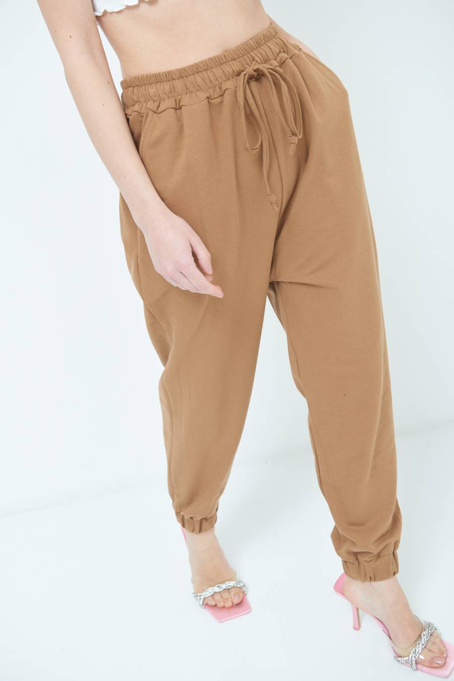 Kikisix PANTALONE TUTA TABACCO Negozio