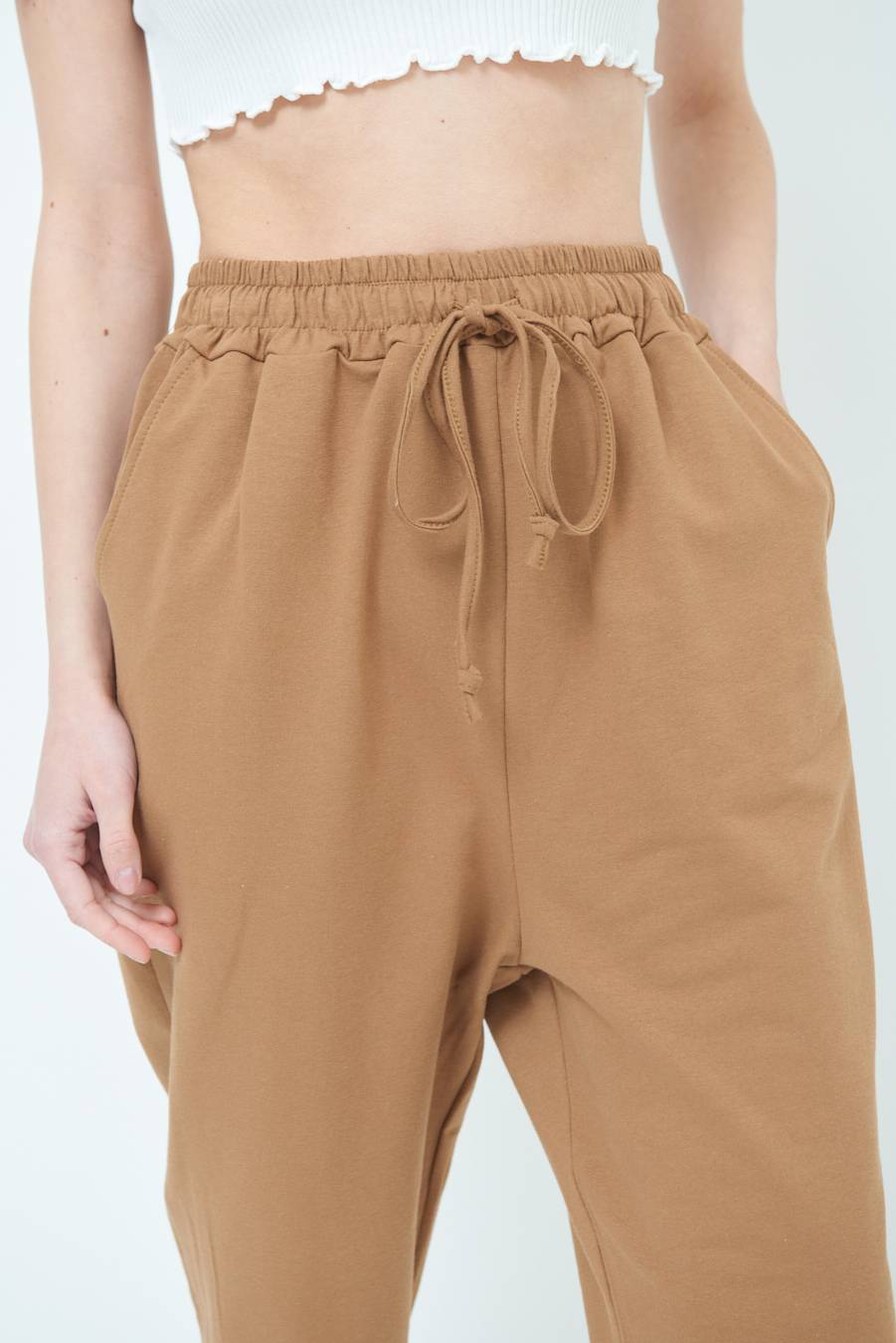 Kikisix PANTALONE TUTA TABACCO Negozio