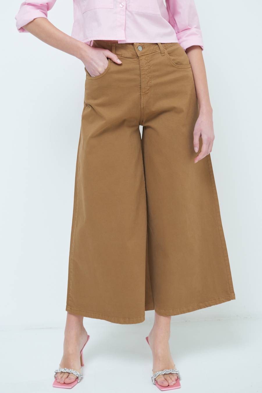 Kikisix PANTALONE/GONNA GABARDINA BEIGE Black Friday