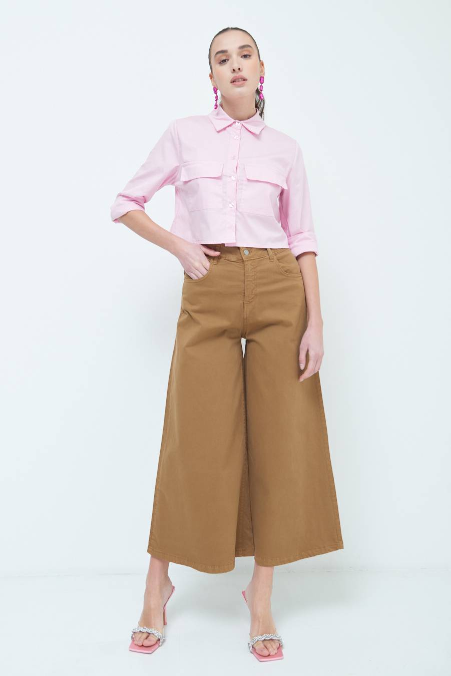 Kikisix PANTALONE/GONNA GABARDINA BEIGE Black Friday