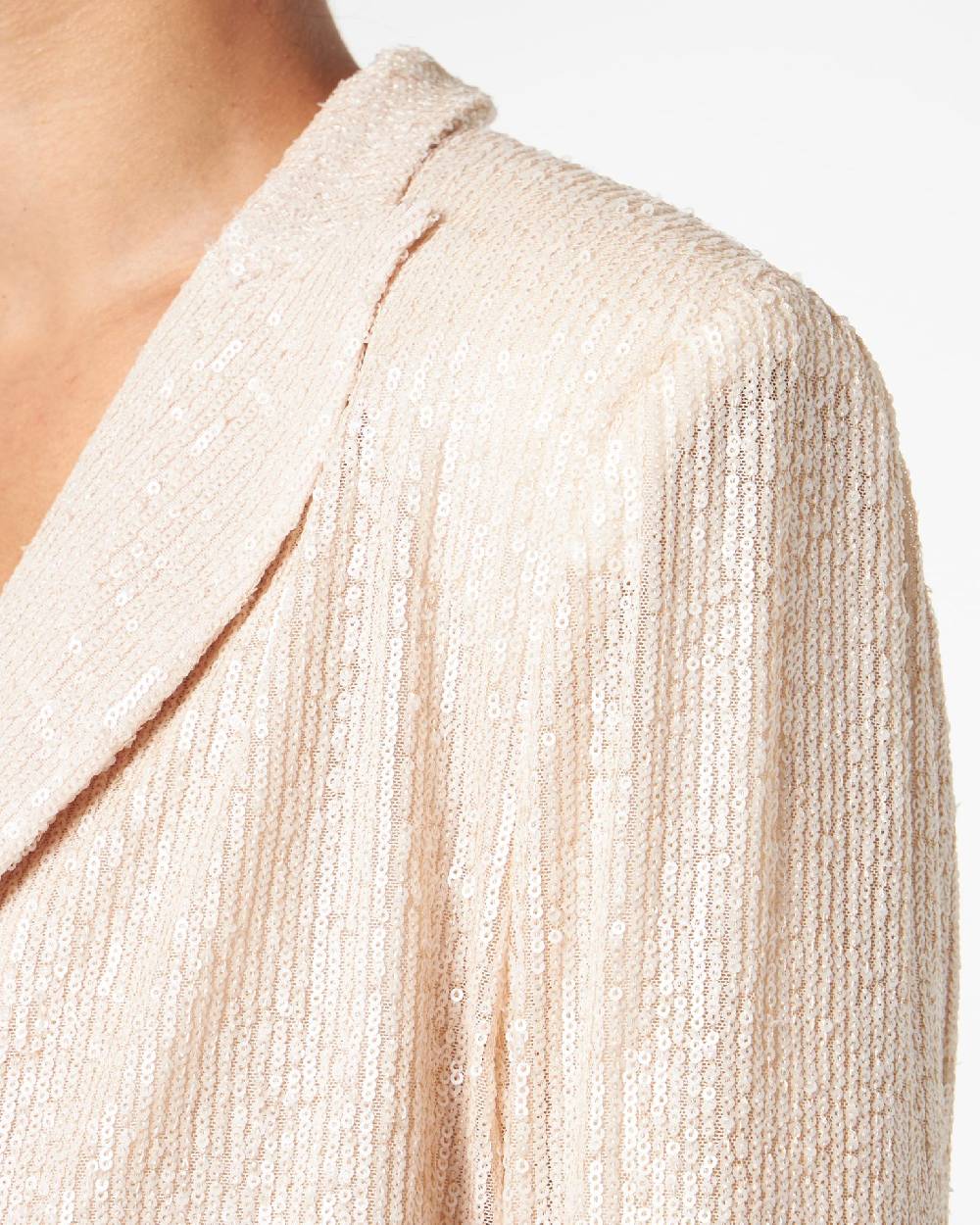 Le Twins Comacchio Corta Paillettes Opache Beige Fino Al -60%