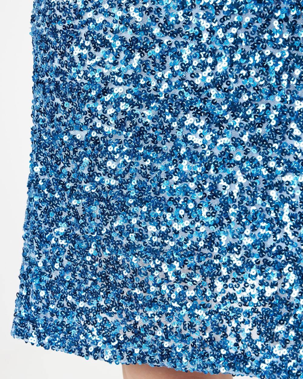 Le Twins Ginetta Paillettes Celeste Sottocosto