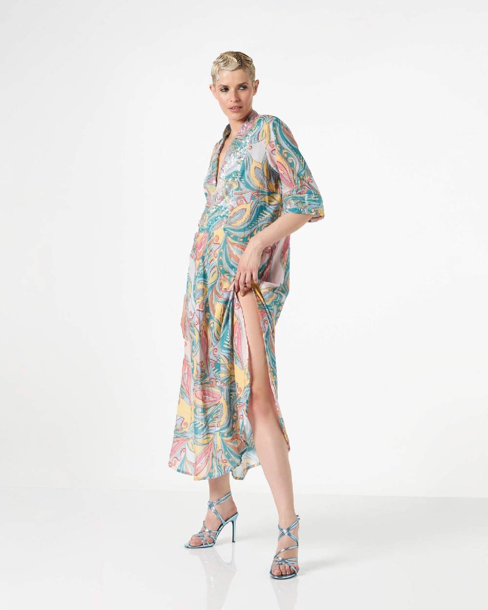 Le Twins Caftano Marta Cashmere Novità