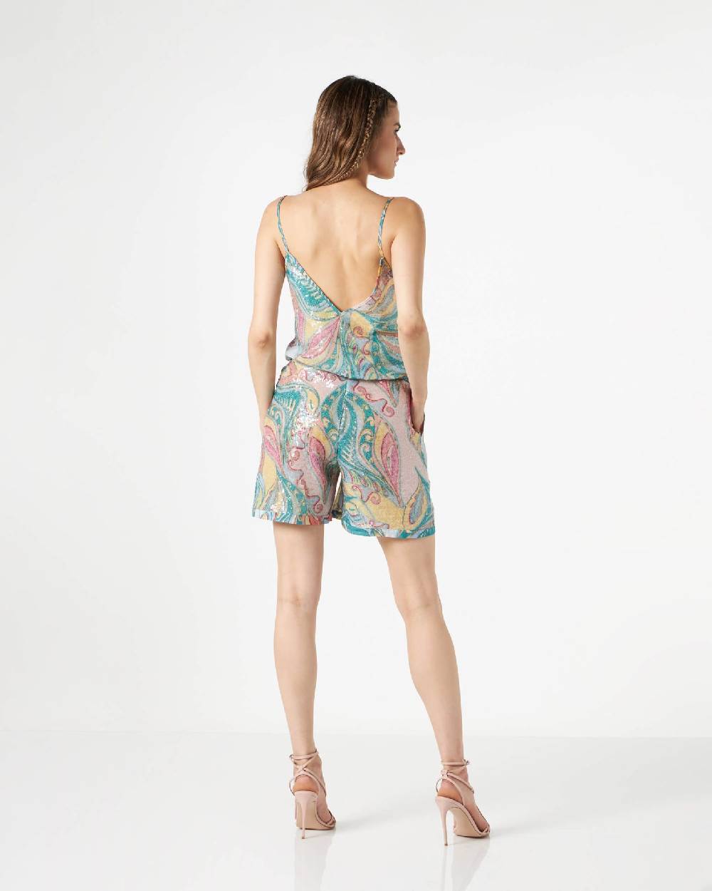 Le Twins Franca Paillettes Cashmere Hotsell