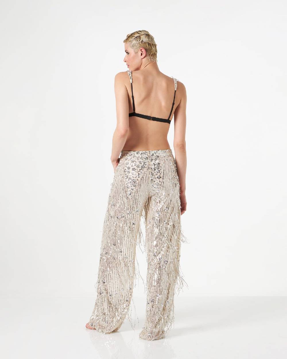 Le Twins Virgy Paillettes Argento Negozio