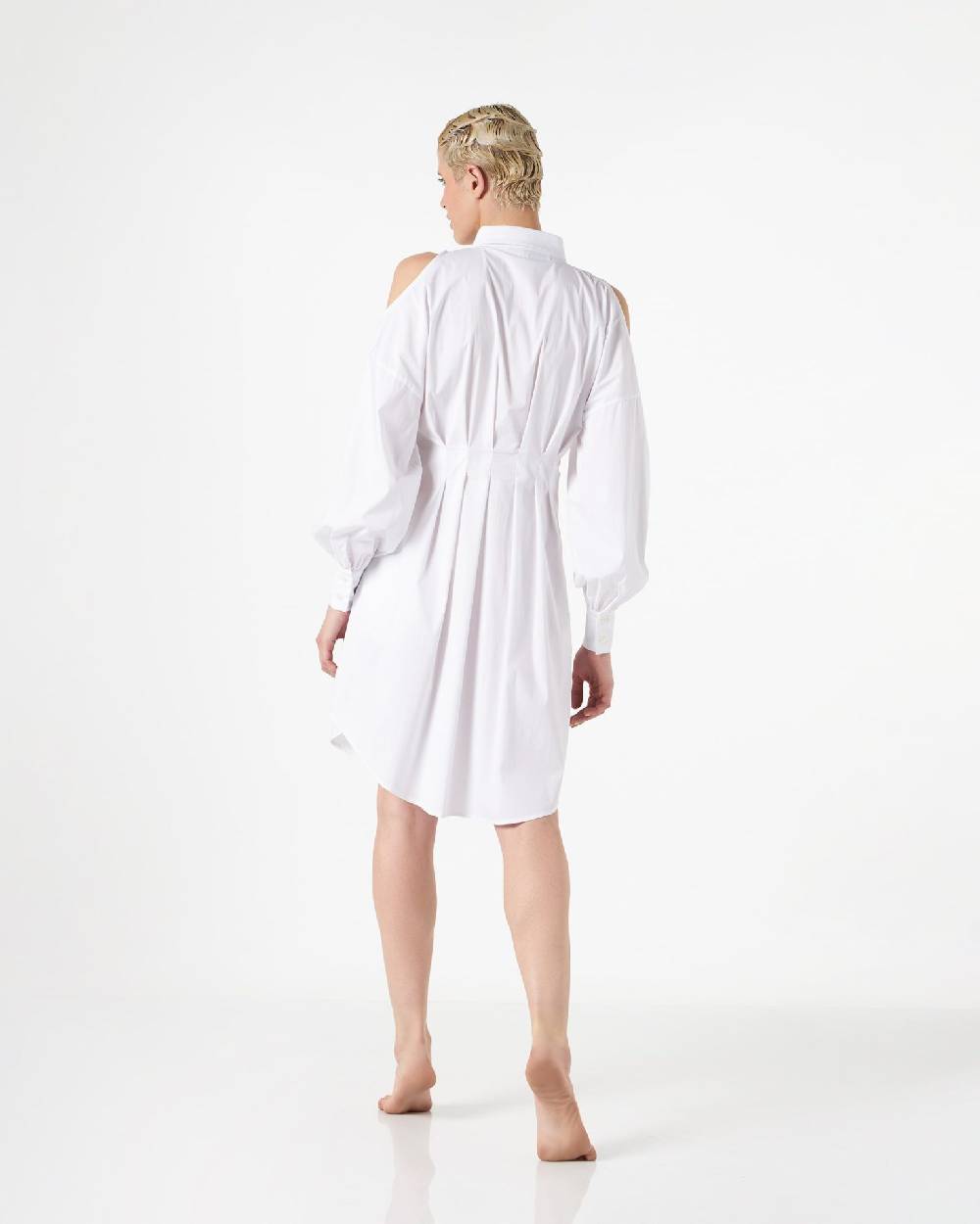Le Twins Cristiana Corto Bianco Spalle Bucate Offerte esclusive