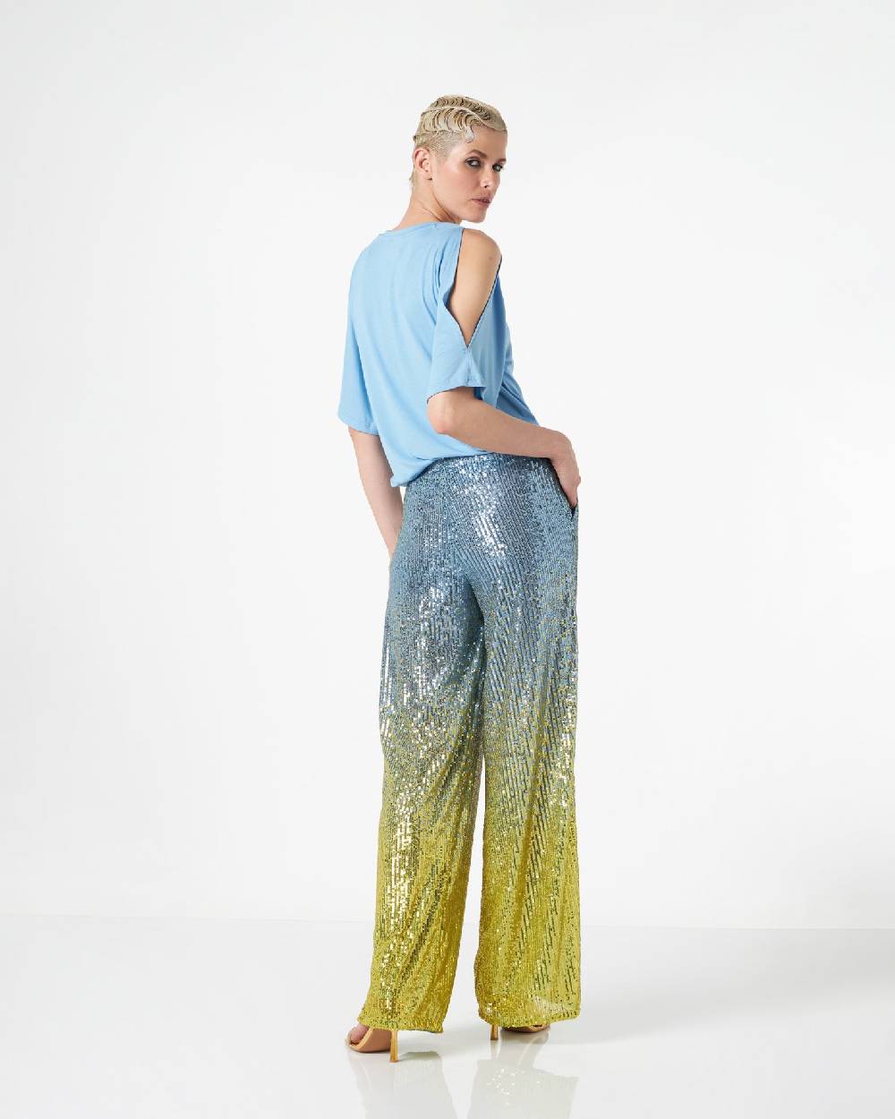 Le Twins Francesca Paillettes Bicolor Saldi