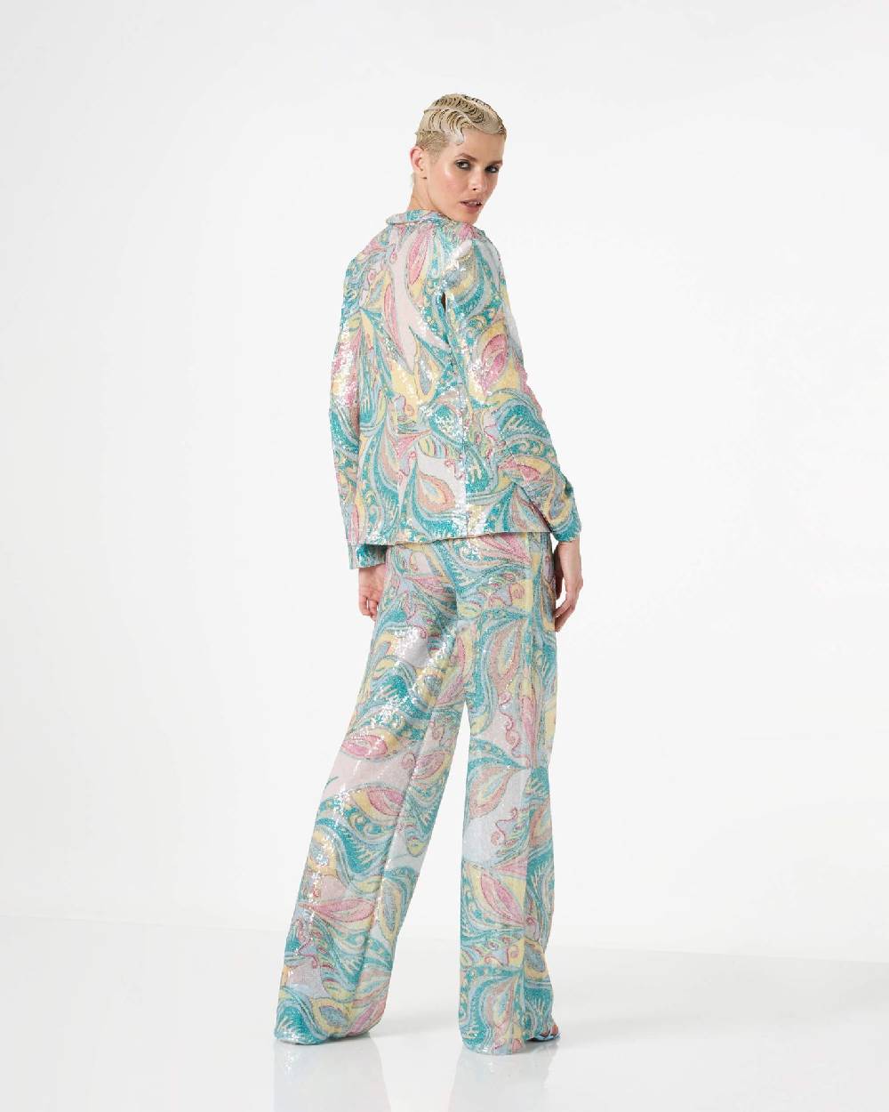 Le Twins Francesca Paillettes Cashmere Offerte