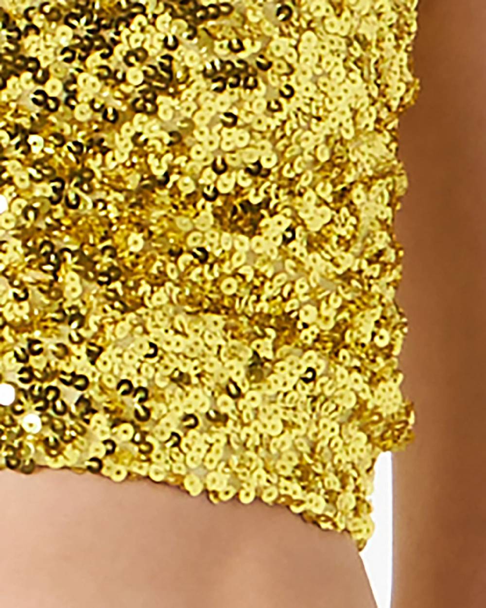 Le Twins Ludo Paillettes Giallo Nuova