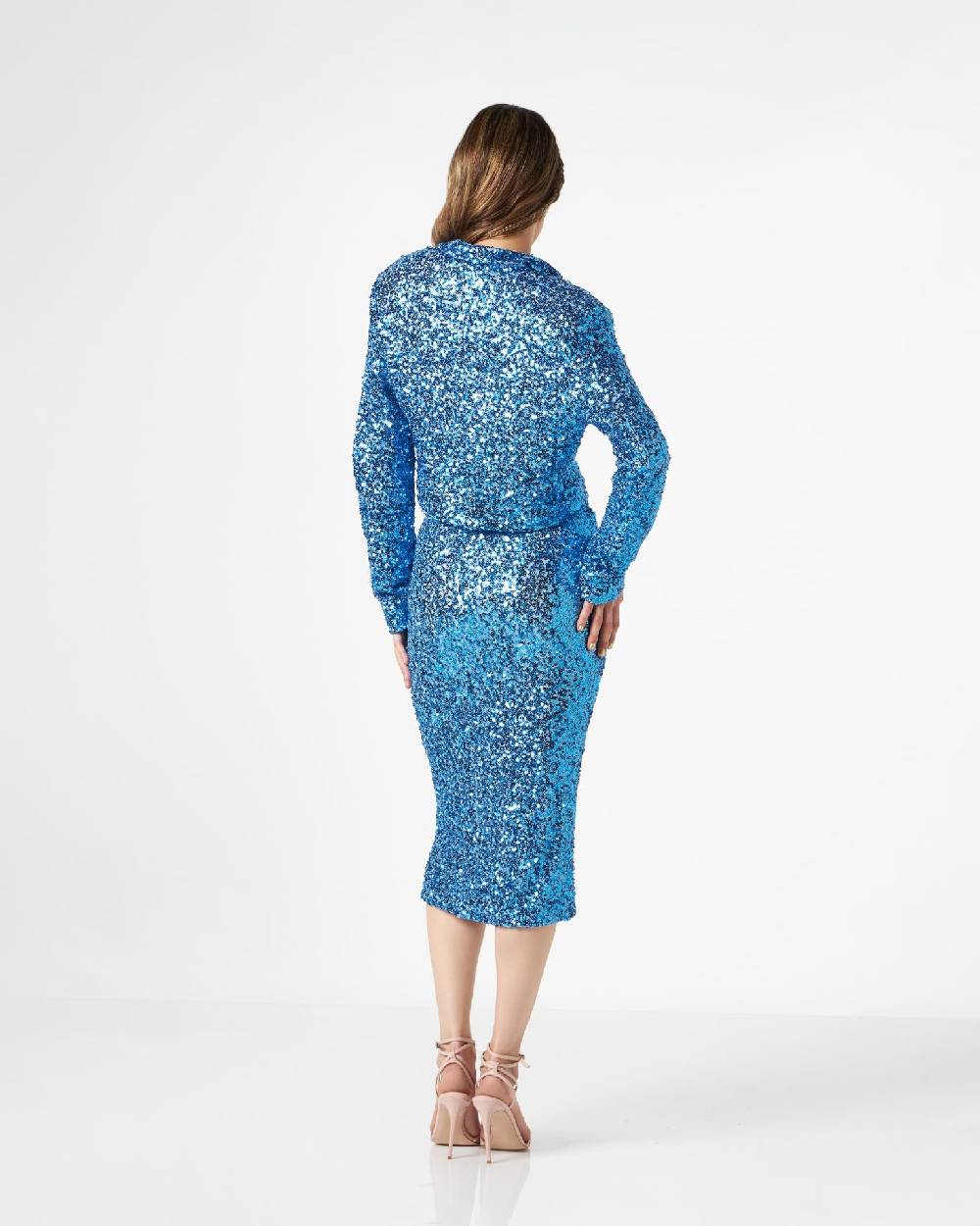 Le Twins Mara Paillettes Celeste Promozione