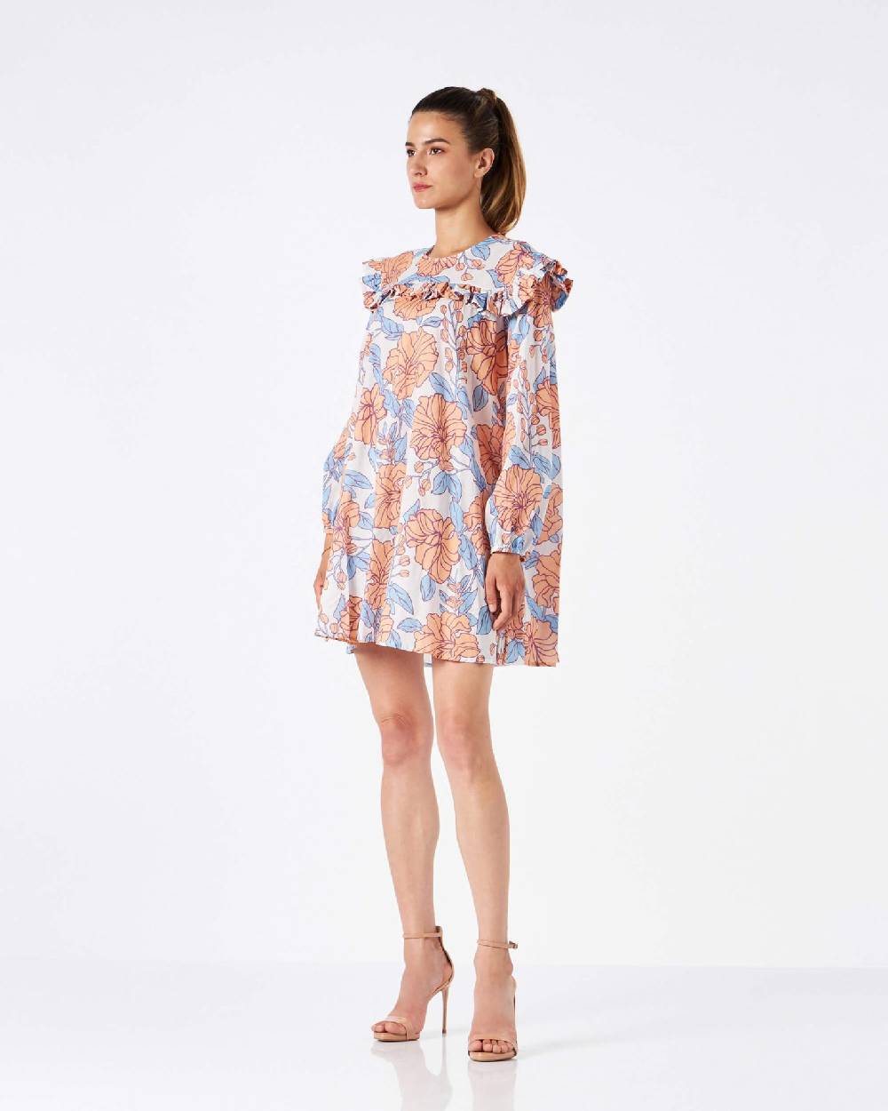 Le Twins Luna Mussola Fiori Sconto