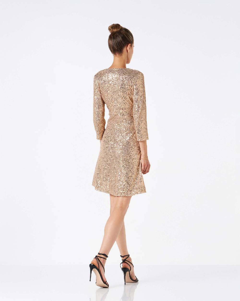 Le Twins Vania Paillettes Oro In Vendita