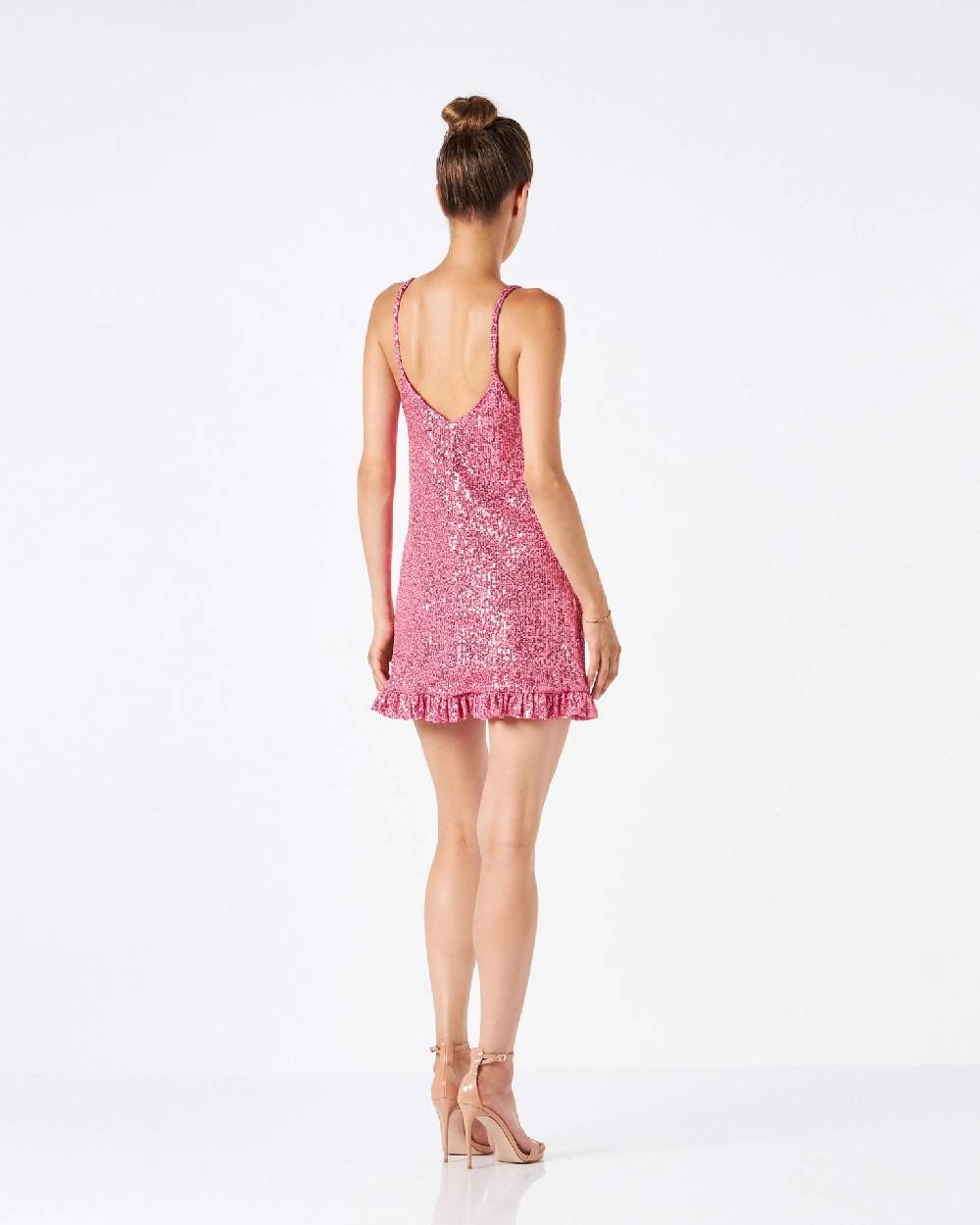 Le Twins Caterina Paillettes Rosa Economico