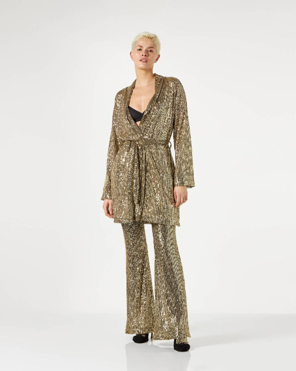 Le Twins Emma Paillettes Oro Outlet
