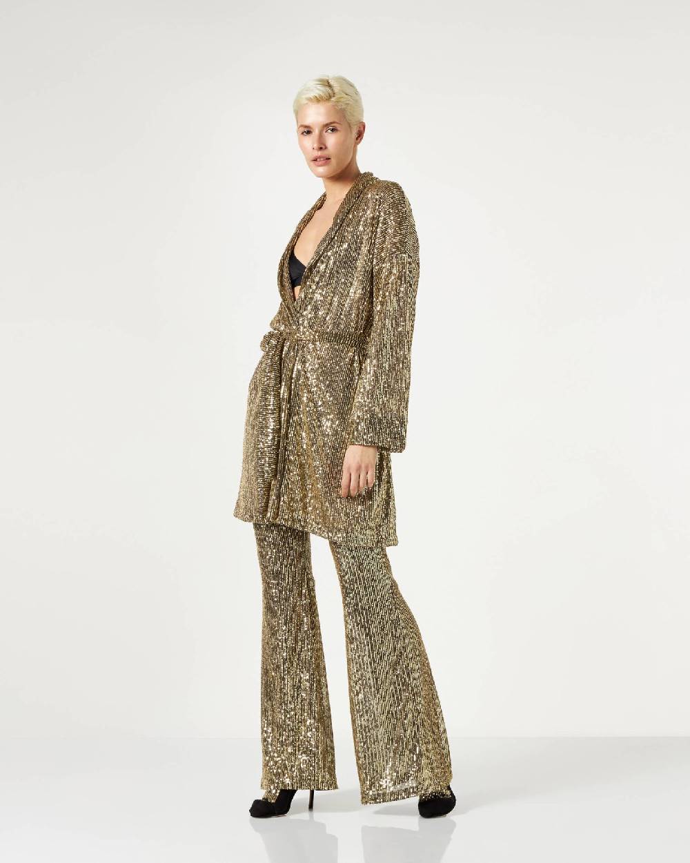 Le Twins Emma Paillettes Oro Outlet