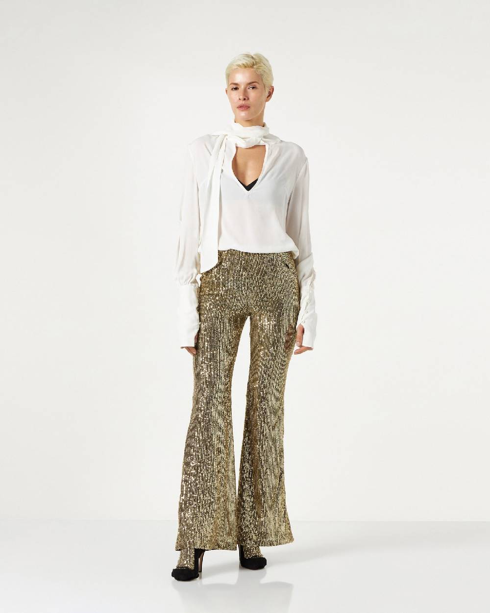 Le Twins Moni Paillettes Oro Saldi