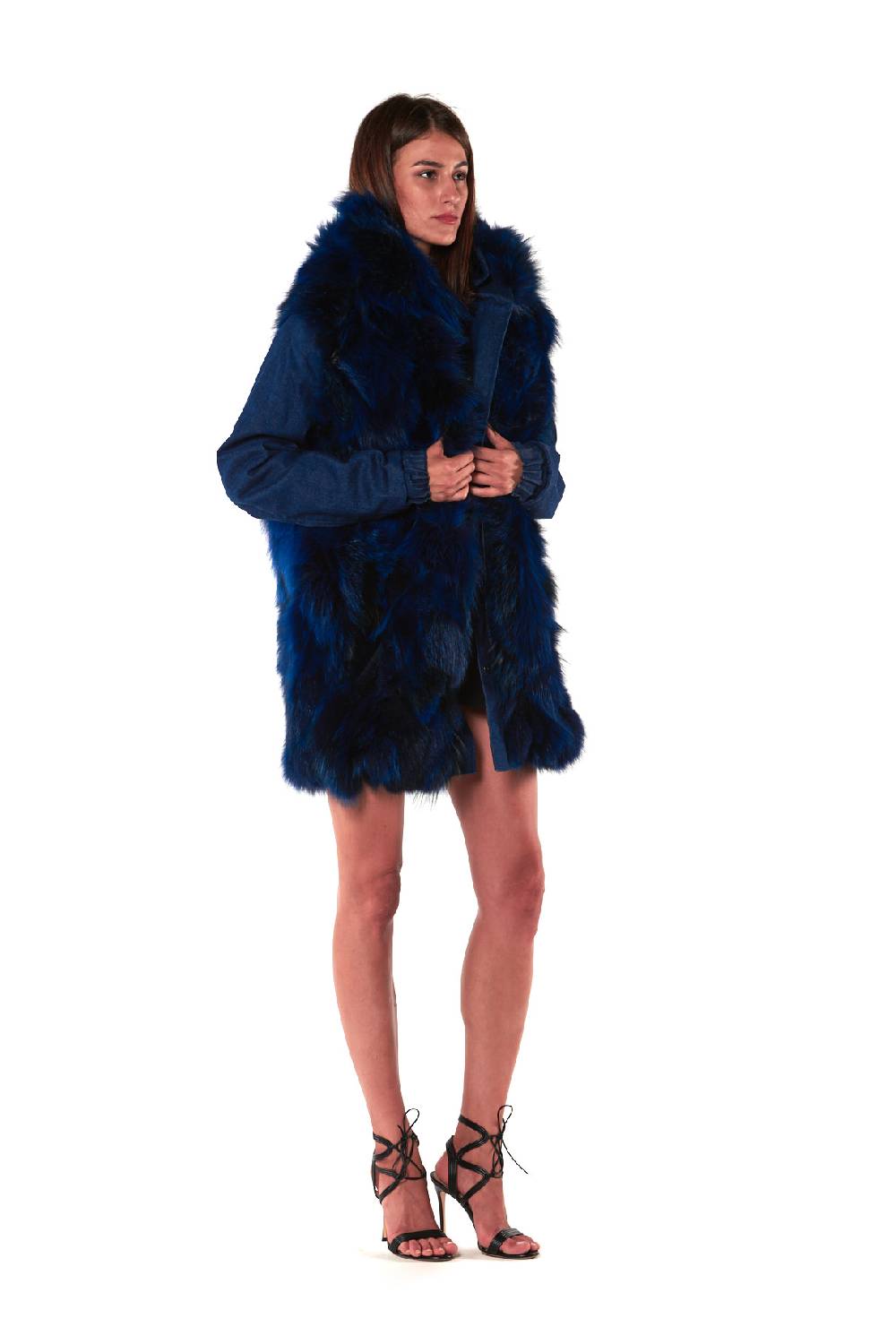 Le Twins PARKA SAINT MORITZ BLU Negozi Online