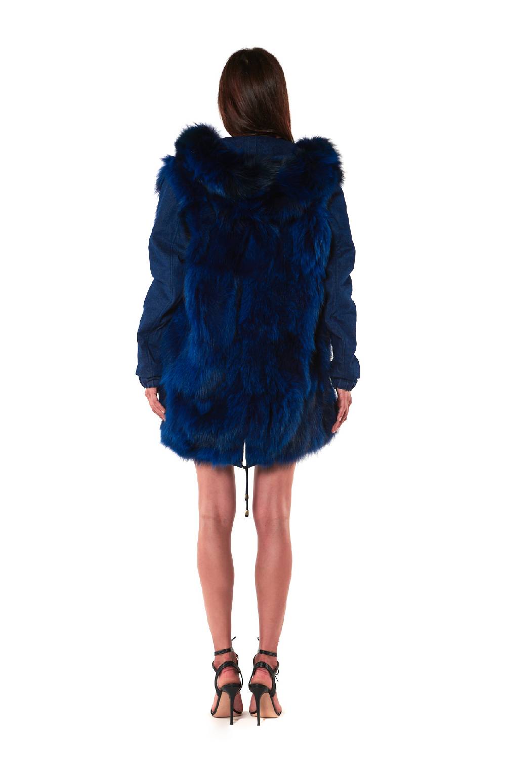 Le Twins PARKA SAINT MORITZ BLU Negozi Online