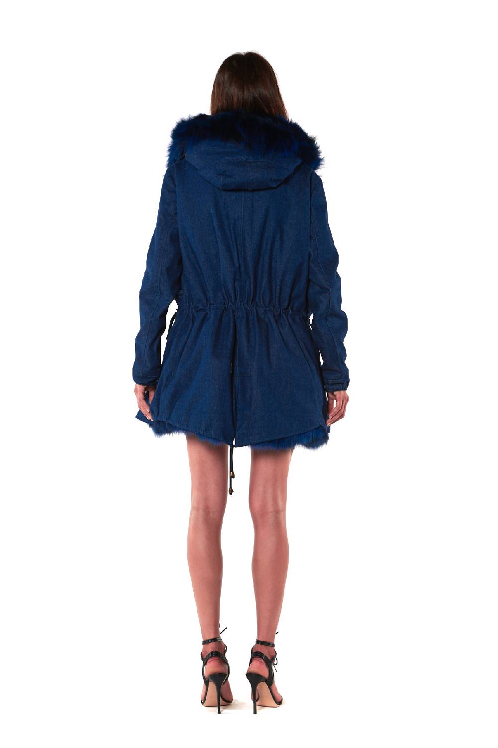 Le Twins PARKA SAINT MORITZ BLU Negozi Online