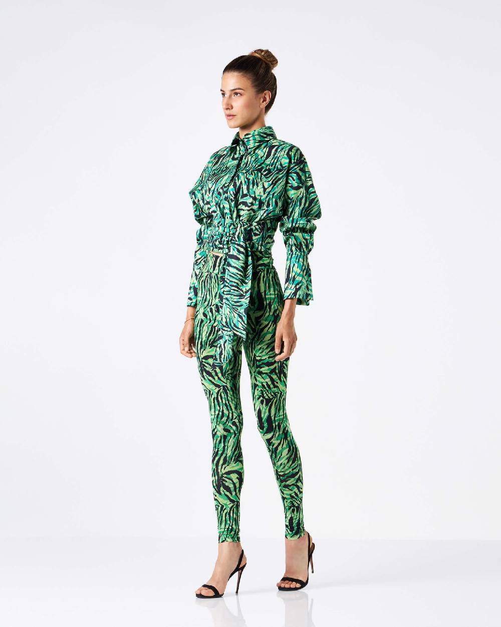 Le Twins Scicli Animalier Verde e Nero Economico