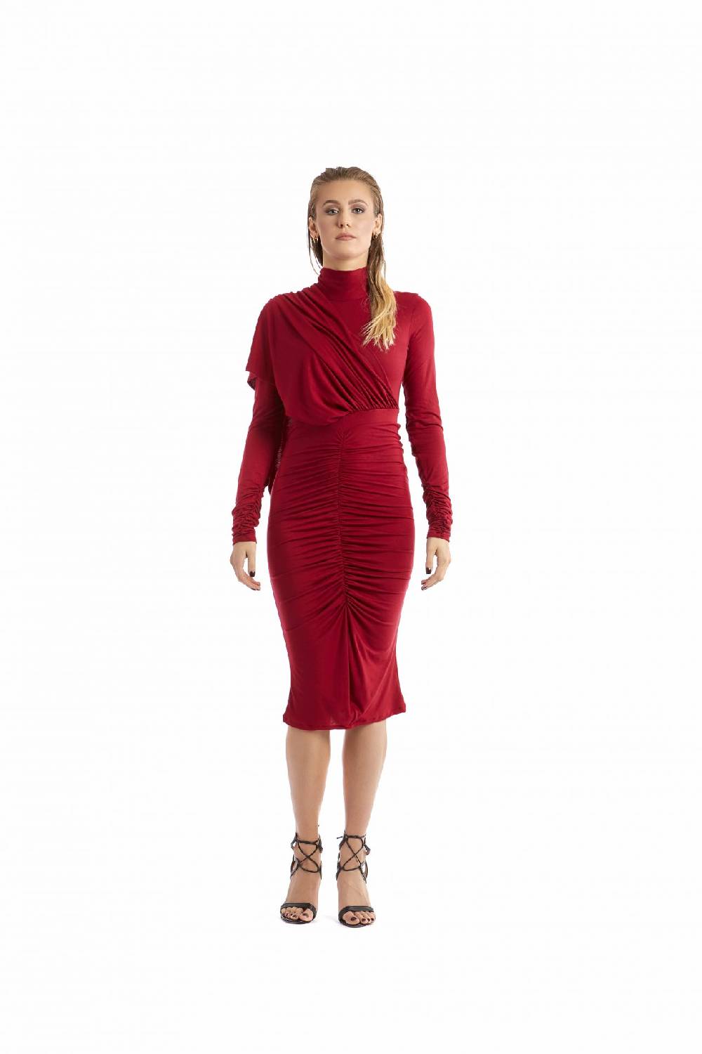 Le Twins Abito Camilla – Rosso Sconto di tempo limitato