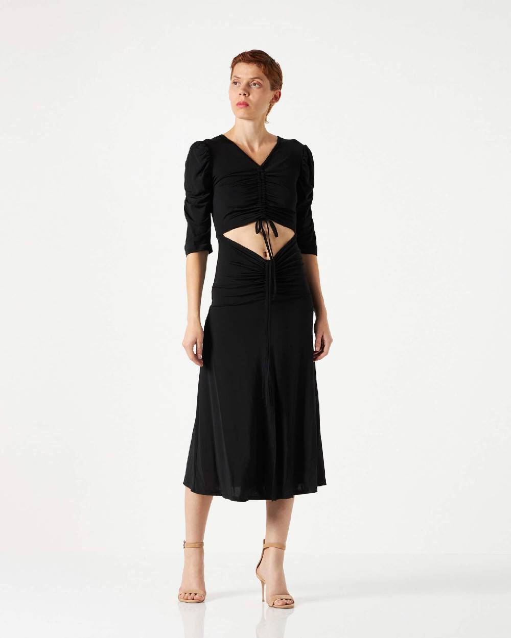 Le Twins Romina Lurex Nero Spedizione Gratuita