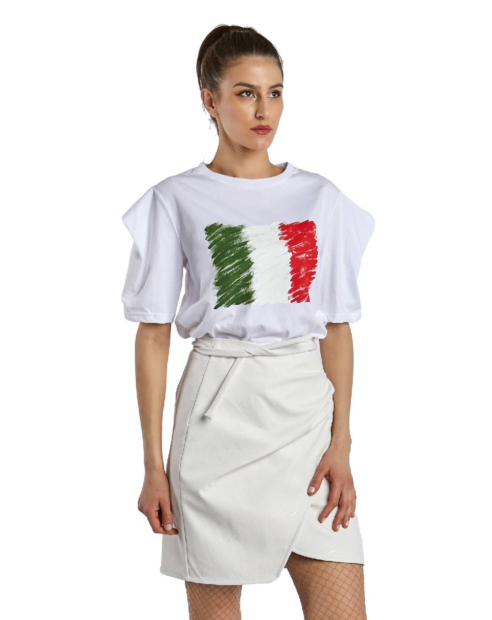 Le Twins Grazia gonna ecopelle Latest fashion